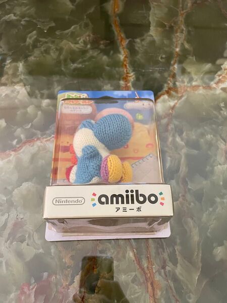 amiibo あみぐるみ ヨッシー みずいろ アミーボ ヨッシーウールワールド 新品未開封 国内正規品
