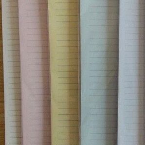 ルーズリーフ B5 26穴 5色セット