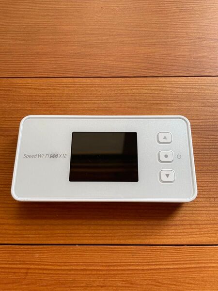 NEC Speed Wi-Fi 5G X12 アイスホワイト