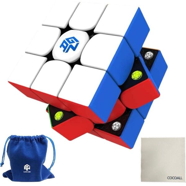 GAN 356M GANCUBE ガンキューブ 競技用 専用バッグ クロス付き ルービックキューブ プレゼント 贈り物