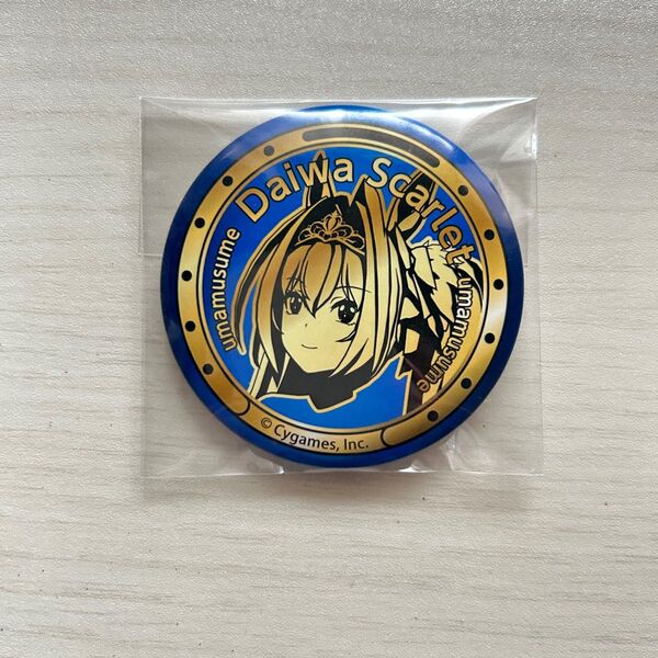 ウマ娘 ダイワスカーレット BOSS 缶バッジ