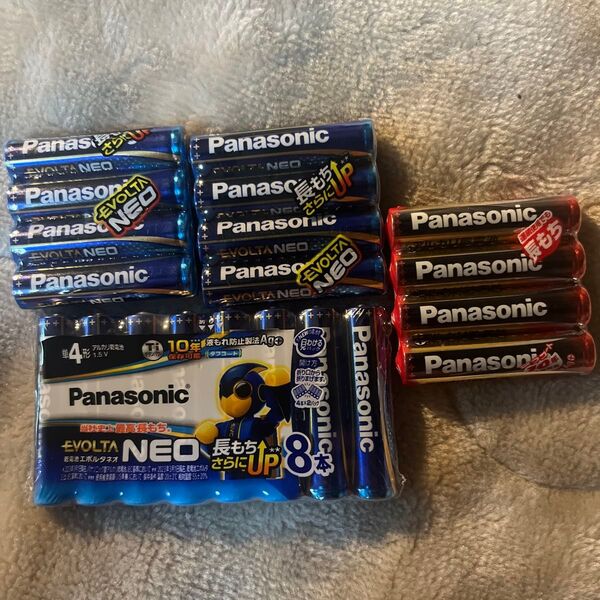 Panasonic 乾電池20本 エボルタネオ 単4形