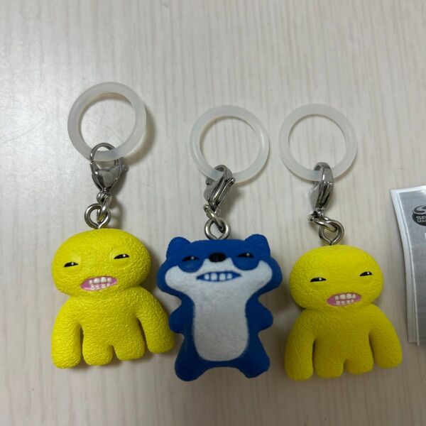 人気 早い者勝ち ファグラー めじるしアクセサリー スクウィッジ サスピシャス キーホルダー ガチャガチャ