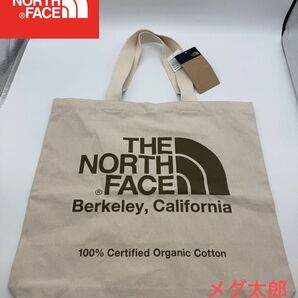 新品 ノースフェイス オーガニックコットントート ブラウン NM82260Z
