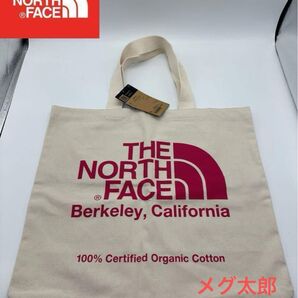 新品 ノースフェイス オーガニックコットントート ピンク NM82260Z