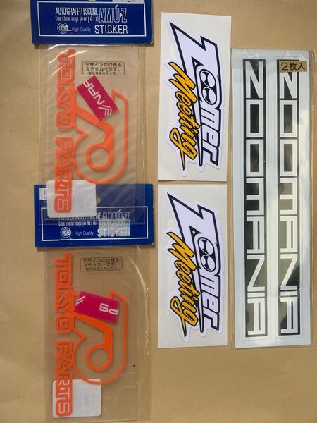 zoomer ズーマー 東京パーツ ステッカーセット 早い者勝ち 最終値下げ