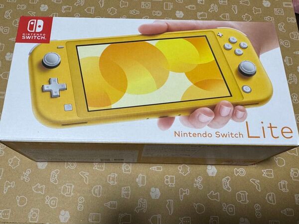 Nintendo Switch Lite イエロー 本体 新品未開封 ※箱凹みあり