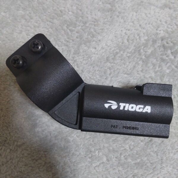 TIOGA タイオガ スピンヘッド ワイヤー ロック スモーク 自転車 鍵 収納
