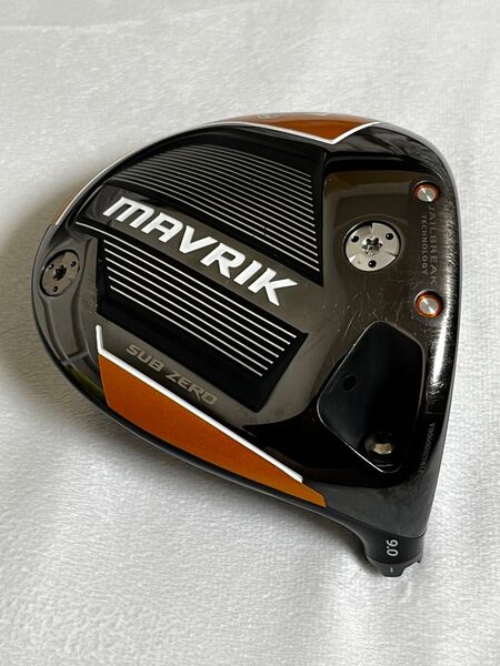 【最終値下希少美品】キャロウェイ マーベリック MAVRIK サブゼロ SUBZERO 9.0° Callaway ヘッド単品