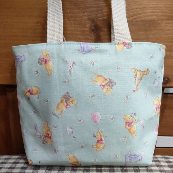 トートバック おとな かわいい くまさん 風船 ハンドメイド