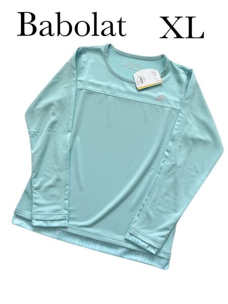Babolat 2025ss 長袖TシャツPURE LONG SLEEVE SHIRT XL