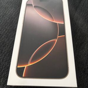 新品未開封 iPhone 16 Pro Max 256 デザートチタニウム