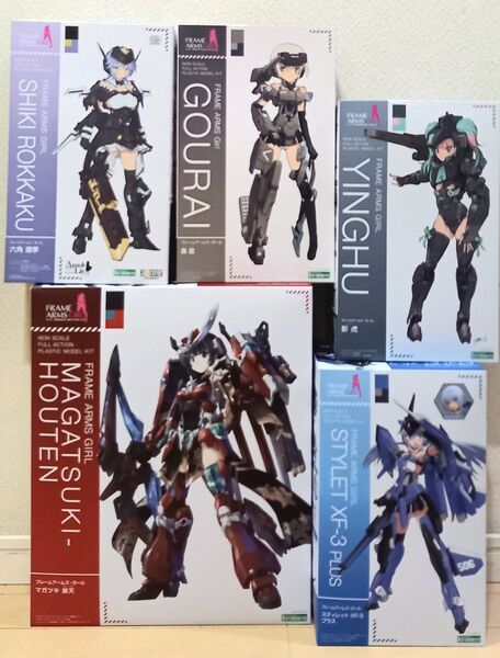 フレームアームズガール マガツキ 崩天他5体セット