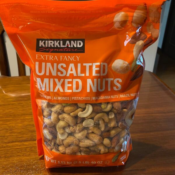 KIRKLAND EXTRA FANCY UNSALTED MIXED NUTS 1.13kg