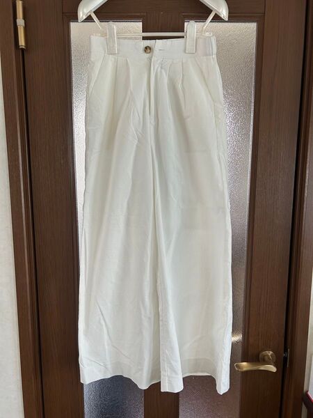 fifth パンツ ワイドパンツ ホワイト