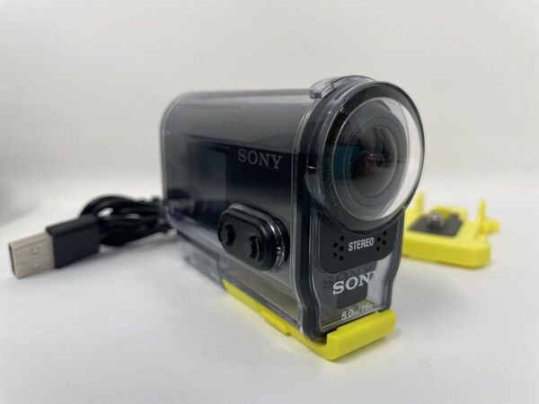 SONY 手ブレ補正搭載 ビデオカメラ アクションカム AS30V ウォータープルーフケース付 HDR-AS30V ソニー