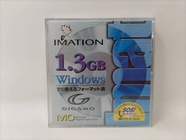 Imation OD3-1300ADOS 3.5型MO 1.3GB GIGAMO Windows フォーマット済み メディア 1枚