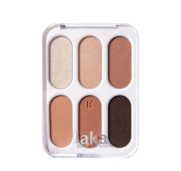 Laka フォーエバー6アイパレット 04 タンピーチ 新品コスメ アイシャドウ