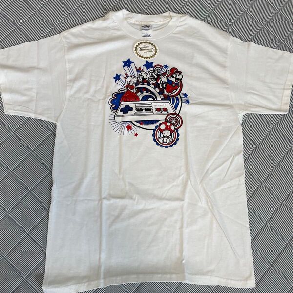 00s マリオ tシャツ Lサイズ 任天堂 nintendo デッドストック