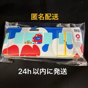 【店舗限定】EXPO2025 ミャクミャク ラッピング環状線 ペンポーチ 関西万博 JR西日本