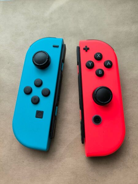 【任天堂純正品】Joy-Con(R) ネオンレッド Joy-Con(L) ネオンブルー