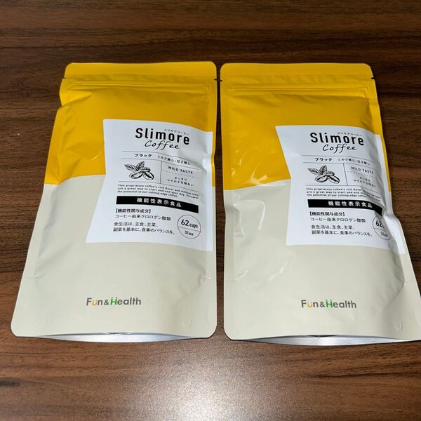 新品未開封!! スリモアコーヒー Slimore coffee 31日分×2袋セット 新日本製薬