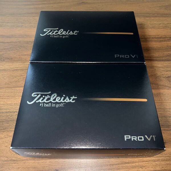 新品未使用!! タイトリスト プロ V1 ゴルフボール 2ダースセット titleist PRO V1 2025年モデル