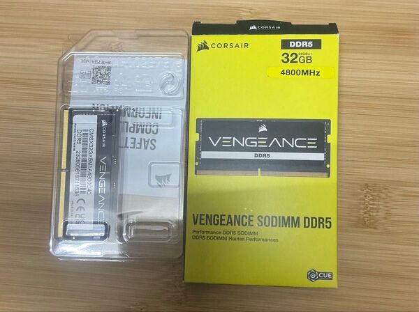 CORSAIR DDR5 4800MHz ノート メモリ DDR5 32GB SO-DIMM ノート用 ミニPC