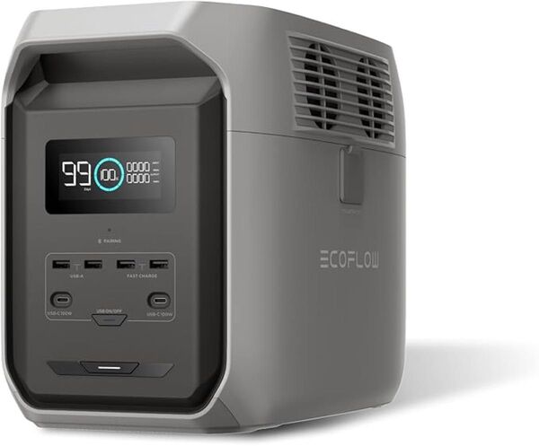 EcoFlow ポータブル電源 DELTA 3 1500 1536Wh 90分で満充電