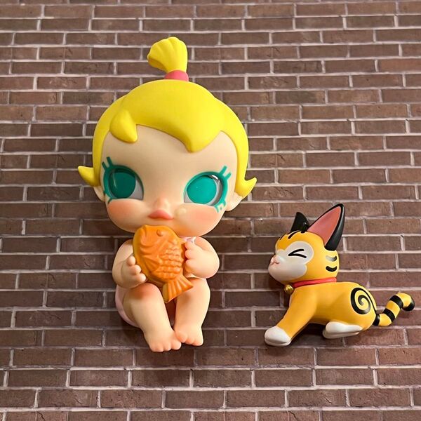 ★最新作★ POPMART〈BabyMolly & BabyTabbyシリーズ 〉Sneak a Bite