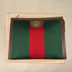 GUCCI グッチ ビューティーケース Webストライプ ダブルG 新品未使用