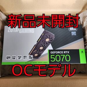 納品書付き、迅速発送、新品未開封、RTX 5070 OC 3連ファンモデル