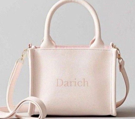 Sweet スウィート 2025年4月号 付録 Darich ダーリッチ 大人ピンクな ショルダーストラップつきトートバッグ