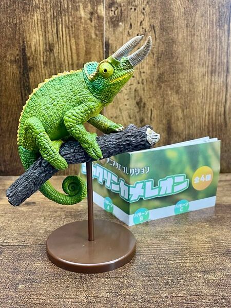 アニマリエコレクション ジャクソンカメレオン フィギュア ライトグリーン SOTA スタジオソータ