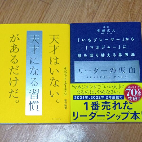 インプット・ルーティン 天才はいない。天才になる習慣があるだけだ。 菅付雅信/著・ リーダーの仮面 安藤広大