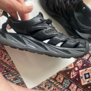 HOKA ONE ONE HOPARA サンダル ブラック 27.5cm