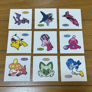 ポケモンパン デコキャラシール ニャオハ他9枚 まとめ売り