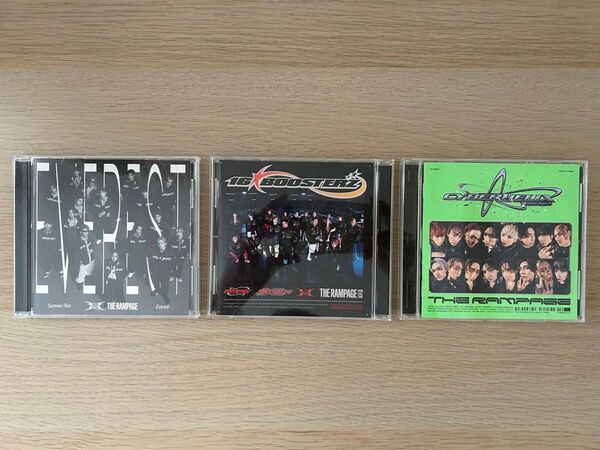 THE RAMPAGE CD 3枚セット