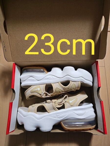 新品未使用 NIKE ナイキ エアマックスココサンダル セサミ サンドドリフト 23cm カジュアルサンダル