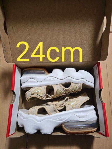 在庫わずか 新品未使用 NIKE ナイキ エアマックスココサンダル セサミ サンドドリフト 24cm カジュアルサンダル