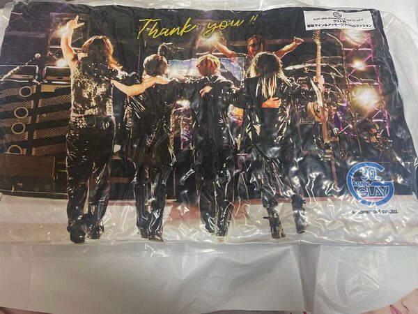 GLAY くじ ラスト賞 複製サイン&メッセージ入りBIGクッション