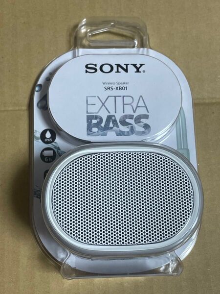 新品 未使用 SONY ワイヤレススピーカー SRS-XB01