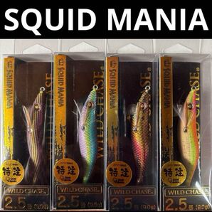 【新品】スクイッドマニア ワイルドチェイス 2.5号 特注カラー エギング エギ SQUIDMANIA