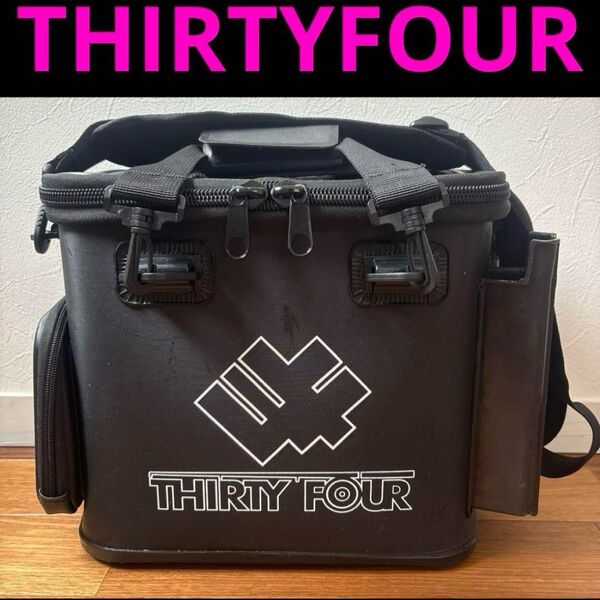 廃盤 サーティーフォー MSバッグⅡ アジング メバリング タックルボックス バッカン サーティフォー 34 THIRTYFOUR