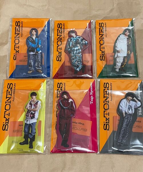 未開封 新品 SixTONES アクリルスタンド アクスタ AnniVERSARY