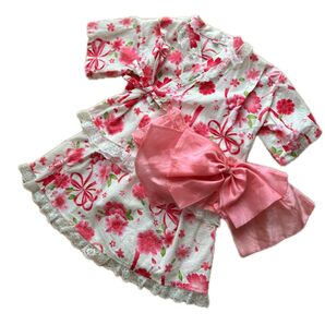 可愛い!甚平ワンピース3点セット☆