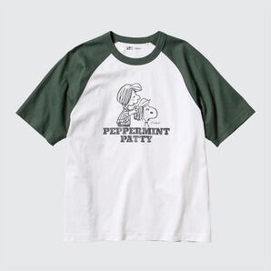 ユニクロ UT ピーナッツ ペパーミントパティ Tシャツ ラグランTシャツ Sサイズ