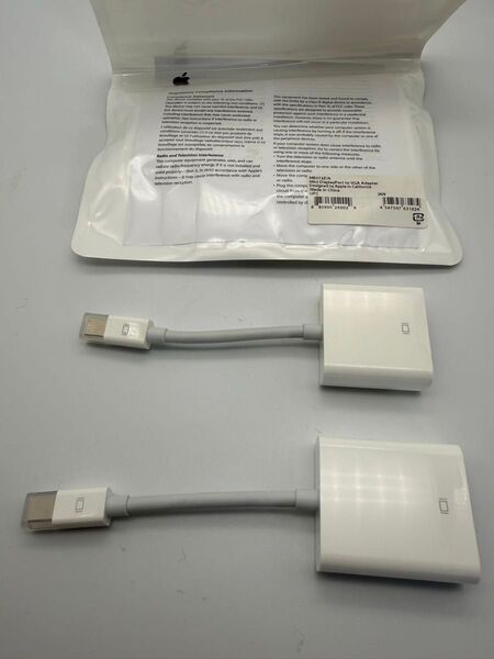 Apple Mini Display Port DVI ・VGA Adapter