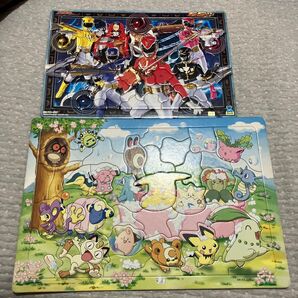 ポケモン40ピース ゴセイジャー65ピース ヒーロー戦隊 パズル セット