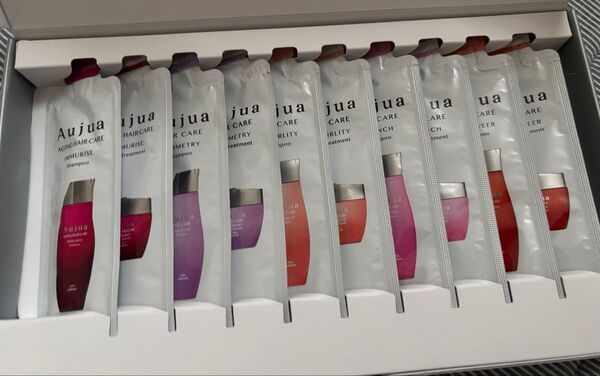 【9ml×10包】オージュア トラベル用 お試し シャンプー&トリートメント ミルボン Aujua